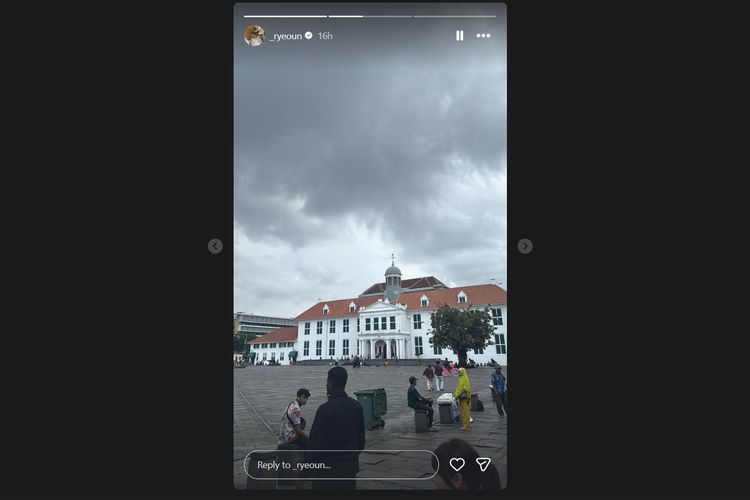 Ryeo Un, Aktor Korea Ryeo Un Pamerkan Suasana Kota Tua Jakarta, Lokasi Diduga Jadi Area Syuting