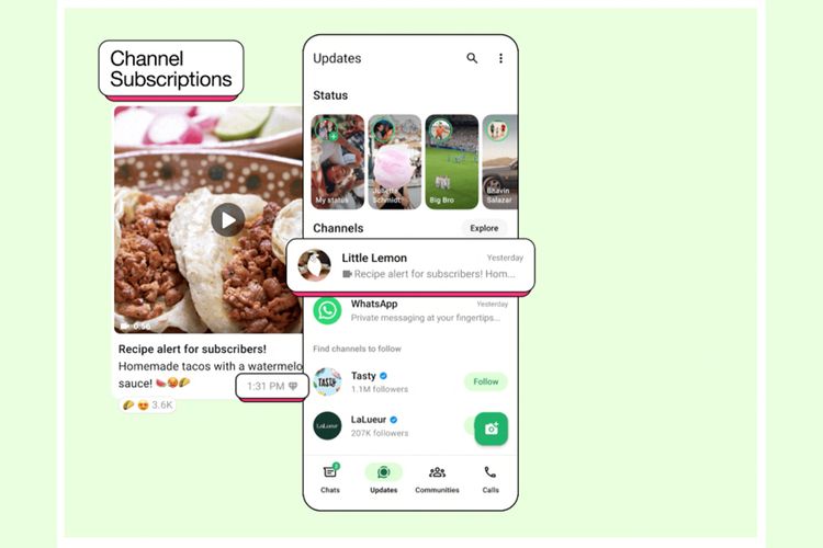 WhatsApp, iklan, Iklan, Status WA, fitur baru whatsapp, WhatsApp Kini Munculkan Iklan di Status WA