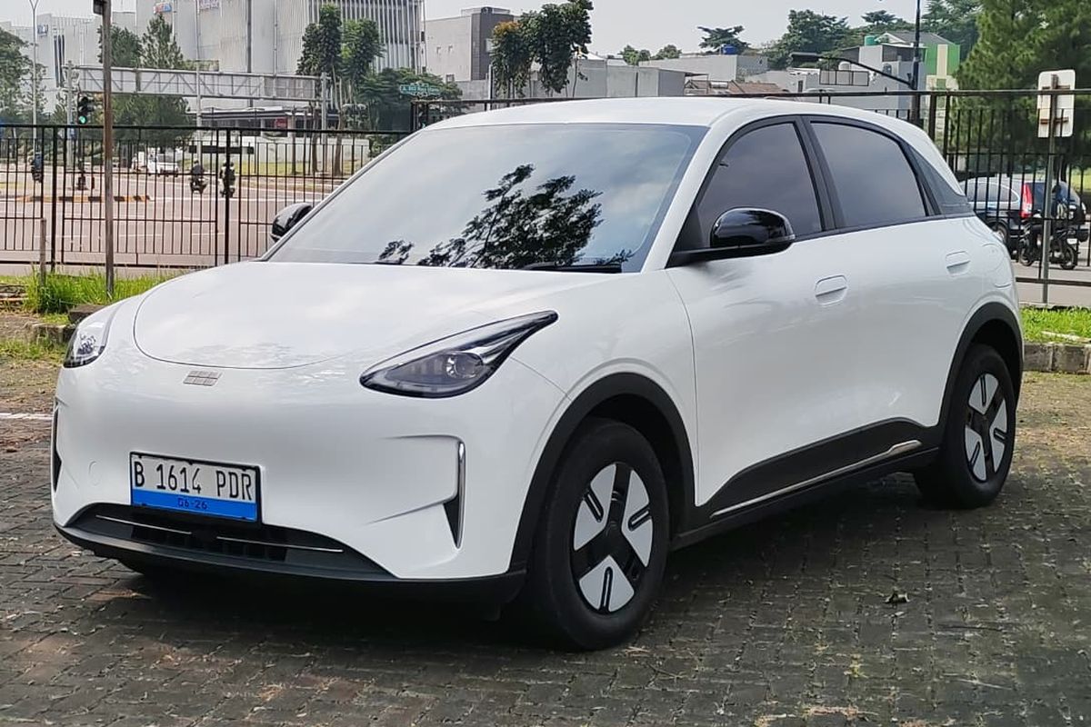 Geely EX2, Geely EX2 Pro, Eskterior Geely EX2 Pro: Tampang Simpel, Beraura SUV Listrik Modern