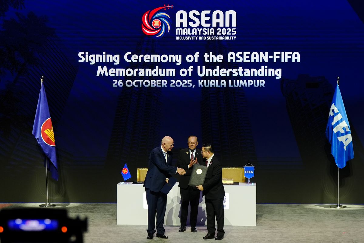Arya Sinulingga, exco pssi, Gianni Infantino, Komite Eksekutif PSSI, ktt asean, Timnas Indonesia, PSSI, FIFA ASEAN Cup, Exco PSSI Tanggapi Turnamen Baru di Asia Tenggara FIFA ASEAN Cup