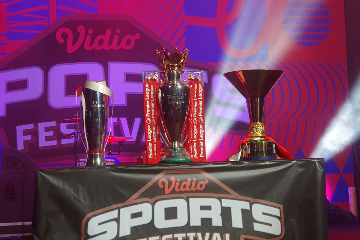 Vidio Sport Festival, Trofi Liga Eropa, Pengalaman Olahraga, Hiburan dan Olahraga, Trofi Serie A, Premier League, dan La Liga Hadir di Indonesia