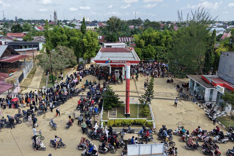 BBM subsidi, SPBU, Sumatera Utara, QR Code, Aceh, Sumatera Barat, QR code, QR Code Pertamina, Beli BBM Subsidi di Wilayah Ini Tidak Perlu QR Code