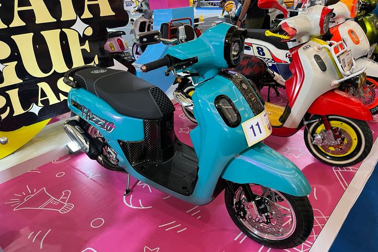 Yamaha Fazzio, Fazzio, modifikasi, Fazzio Modifest, Fazzio Modifest 2025, Modifikasi Yamaha Fazzio Racing Style, Biaya Habis Rp 60 Juta