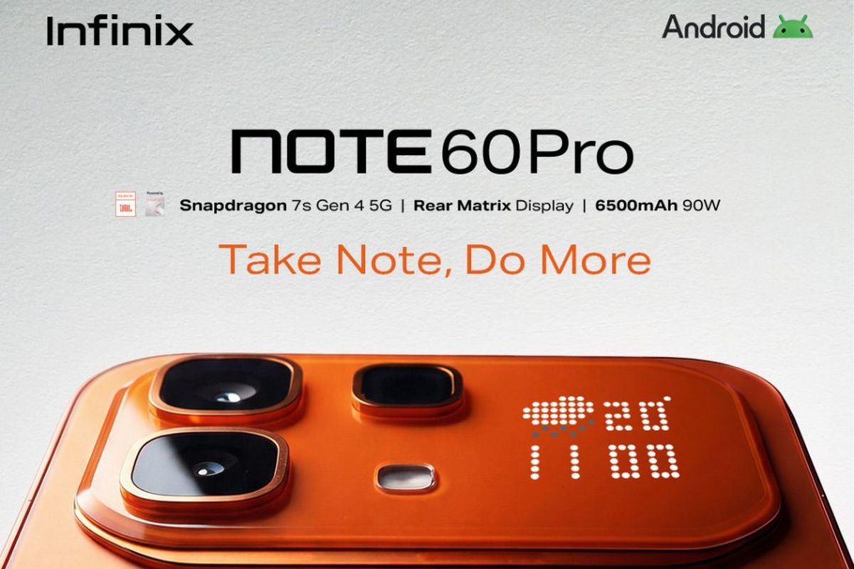 Infinix, Infinix Note 60 Pro, Poster Infinix Note 60 Pro Bocor, Ungkap Layar 1,5K dan Snapdragon 7s Gen 4