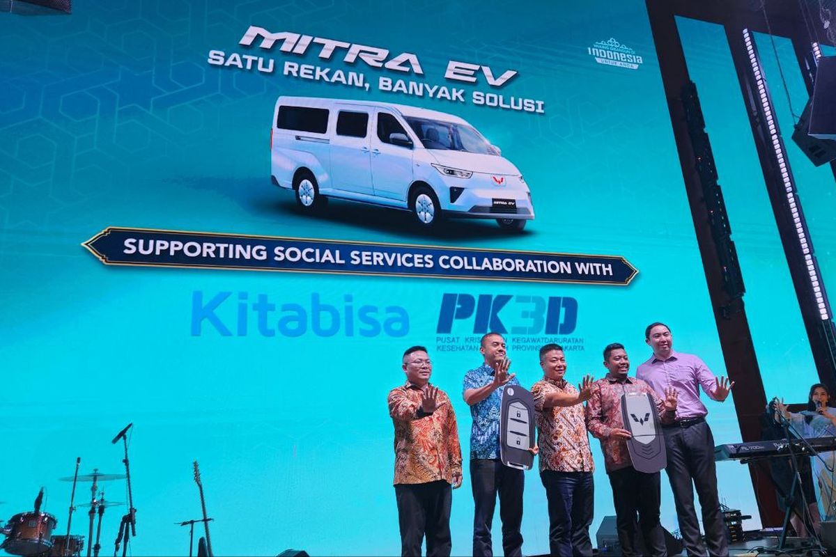 Dinas Kesehatan DKI Jakarta, Kitabisa, Wuling Mitra EV, Wuling Serahkan Mitra EV, Perkuat Layanan Kesehatan dan Sosial