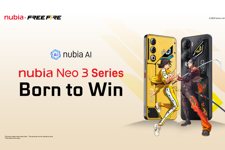 smartphone, Nubia Neo 3, Smartphone, Free Fire, Nubia Neo 3 GT, Nubia Neo 3 dan Neo 3 GT 5G Jadi HP Gaming Resmi 