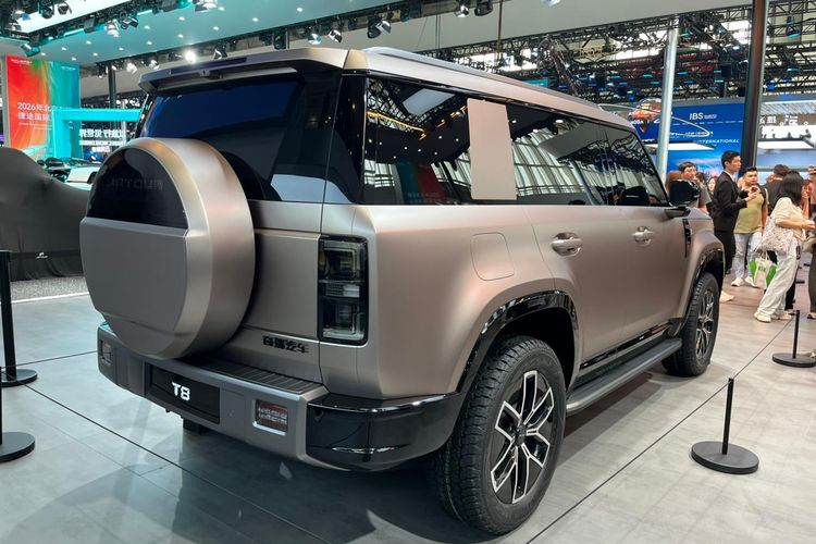 Jetour, Jetour T8, Jetour T8, Konsep SUV PHEV buat Segmen Keluarga