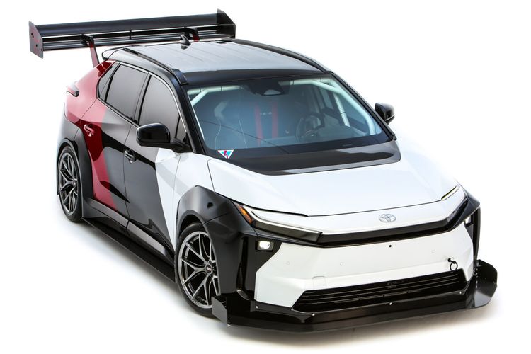 mobil balap listrik, SEMA Show 2025, Toyota bZ Time Attack, performa ekstrem, Toyota bZ Time Attack Concept: Mobil Listrik Balap di SEMA 2025