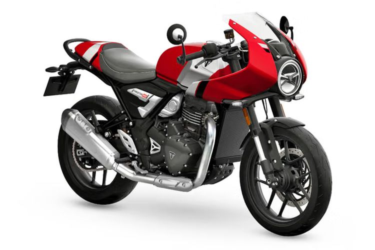 triumph, bajaj, Thruxton 400, motor Cafe Racer, Thruxton 400: Motor Cafe Racer Baru dari Bajaj dan Triumph