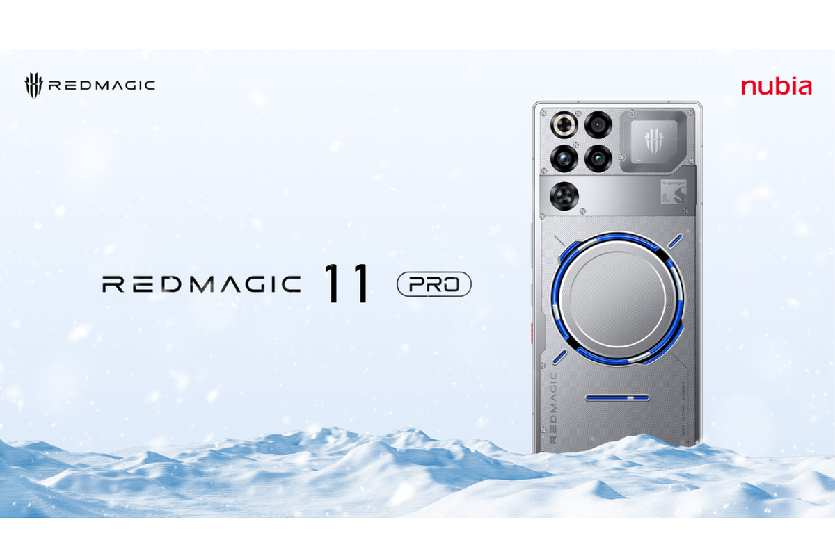 Nubia, RedMagic 11 Pro, Harga Nubia RedMagic 11 Pro, HP Gaming Baterai 7.500 mAh dan Layar 144Hz