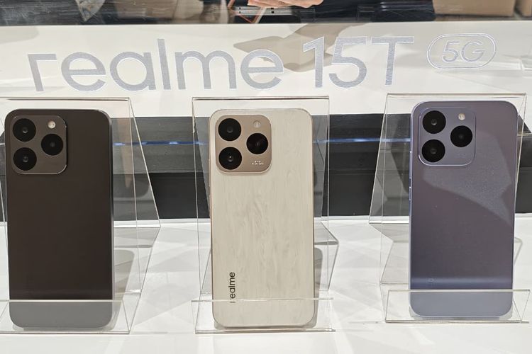 Realme, realme 15t 5g, spesifikasi realme 15t 5g, harga realme 15t 5g, Ini Spesifikasi Realme 15T 5G di Indonesia, Ponsel Kelas Menengah Punya Baterai 7.000 mAh