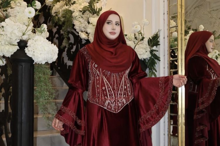 Tasyi Athasyia, 3 Gaya Lebaran Tasyi Athasyia, Elegan dan Penuh Warna