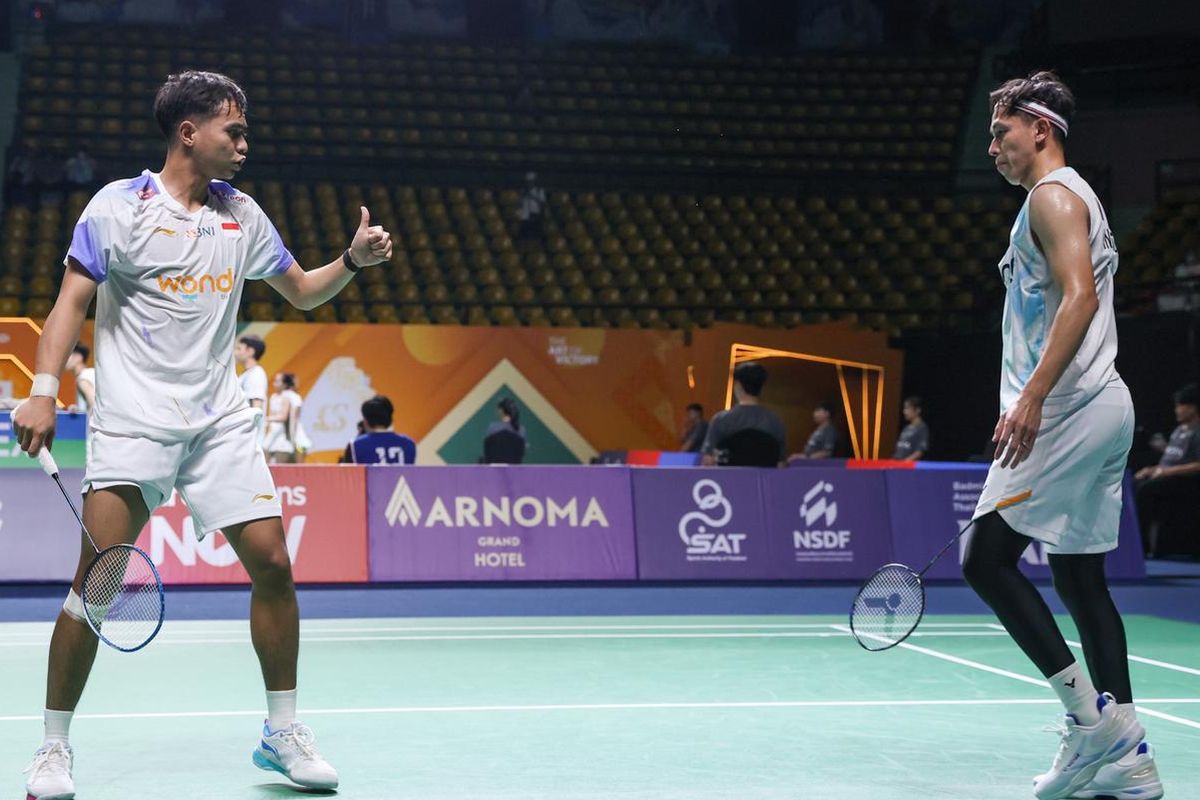 Badminton Asia Team Championships, Kejuaraan Beregu Asia 2026, Rahmat Hidayat, Anthony Ginting, Peran Sentral Rian/Rahmat di Laga Pembuka Kejuaraan Beregu Asia 2026