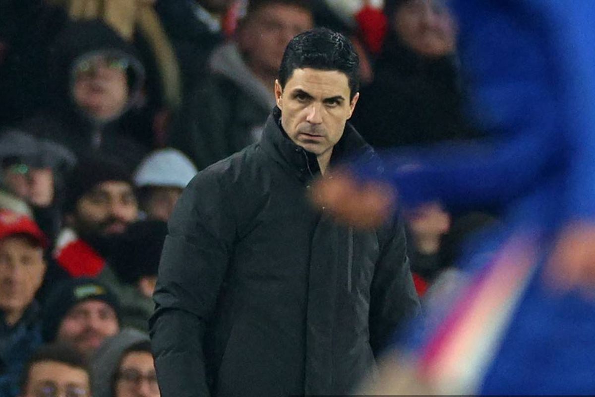 Arsenal, Chelsea, Mikel Arteta, Declan Rice, Arsenal Vs Chelsea 1-0, Mikel Arteta Sebut Arsenal Sudah Menunggu Lama Momen Ini