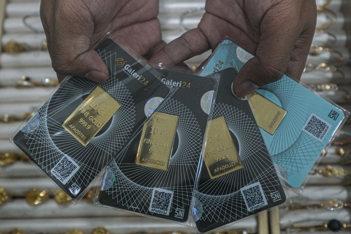 Galeri24, harga emas, harga emas di pegadaian, Harga emas di Pegadaian hari ini, Harga Emas di Pegadaian 5 Desember 2025, UBS dan Galeri24 Kompak Turun, Harga Emas Hari Ini di Pegadaian, Harga Emas Termurah Hari Ini di Pegadaian, Daftar Harga Emas di Pegadaian Hari Ini, Harga Jual dan Harga Beli Emas di Pegadaian
