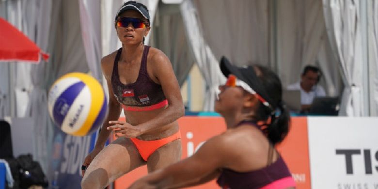 Indonesia, Vietnam, SEA Games 2025, Voli, voli pantai, SEA Games, Thailand, Kalahkan Vietnam, Tim Voli Pantai Putra Indonesia Dominasi SEA Games 2025