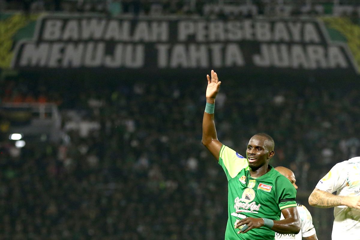 Derbi Suramadu, Liga 1 2024-2025, Persebaya vs Madura United, Persebaya Surabaya, Persebaya Vs Madura United, LIVE Persebaya Vs Madura United 1-0, Gol Roket Flavio Silva Bawa 10 Pemain Bajul Ijo Unggul