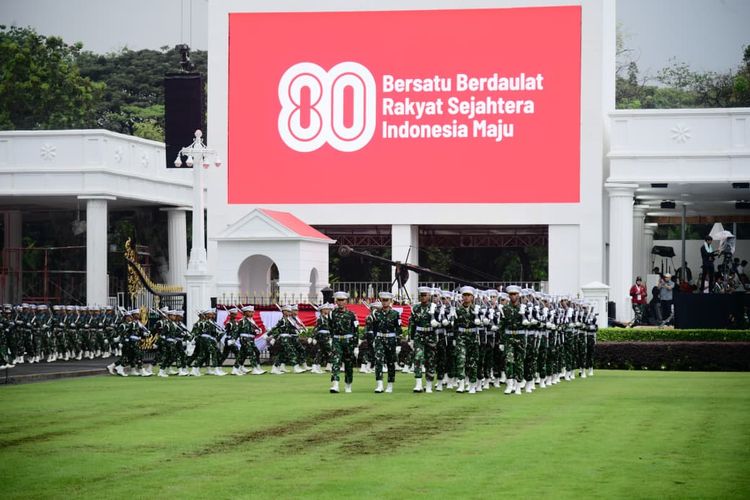 Monas, rekayasa lalu lintas, Polda Metro Jaya, pengalihan lalu lintas, Gladi Upacara HUT RI, Gladi Upacara HUT ke-80 RI, Ada Rekayasa Lalu Lintas di Monas