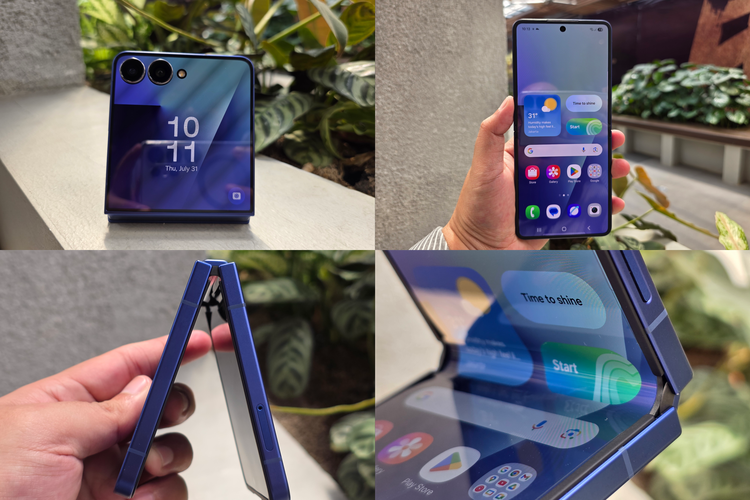 Samsung, Galaxy Z Flip 7, Blue Shadow, Samsung Z Flip 7, Unboxing, unboxing, Exynos 2500, samsung z flip 7, harga samsung z flip 7, unboxing Galaxy Z Flip 7, unboxing Samsung Z Flip 7, Unboxing Samsung Galaxy Z Flip 7 Indonesia, HP Lipat Stylish yang Serba Bisa, Unboxing Galaxy Z Flip 7 versi Indonesia, Cover screen Galaxy Z Flip 7 super besar dan serba bisa, Ringkas dan fleksibel, Harga Samsung Z Flip 7 dan ketersediannya