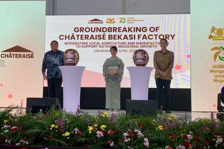 Toko Pastry Asal Jepang Chateraise Buka Pabrik Kedua di Bekasi