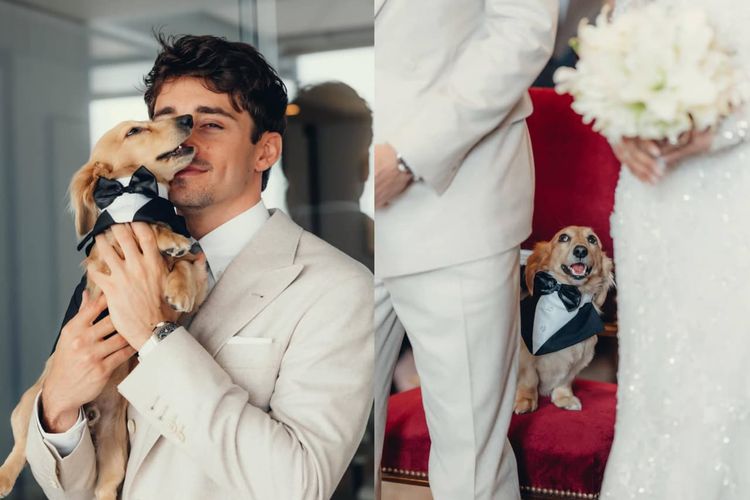 Intip Detail Pernikahan Pebalap F1 Charles Leclerc di Monako, Alexandra tampil memukai dalam balutan Paolo Sebastian, Tamu undangan terbatas, Dekorasi dan kue pernikahan yang indah, Mobil klasik langka dan lokasi pemotretan bersejarah, Lamaran romantis dan musim balap di depan mata