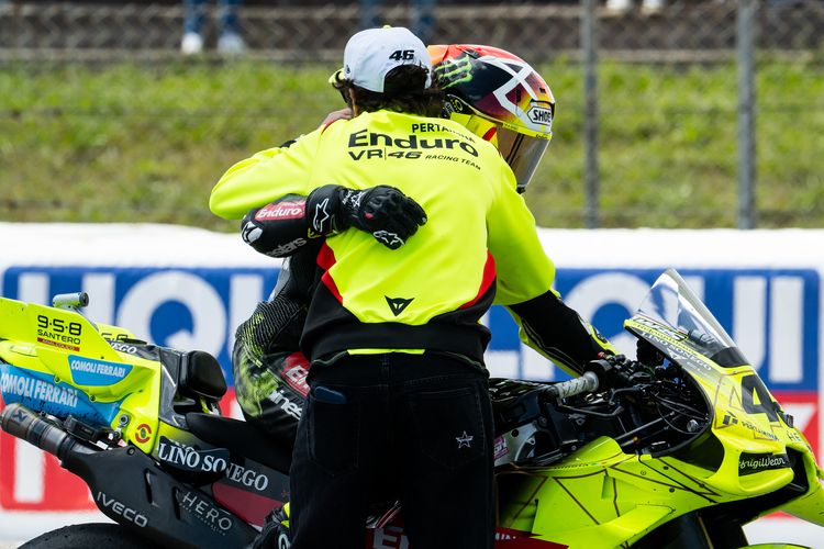 Fabio di Giannantonio, Franco Morbidelli, Pebalap VR46 Ungkap Pentingnya Kehadiran Rossi di Sirkuit