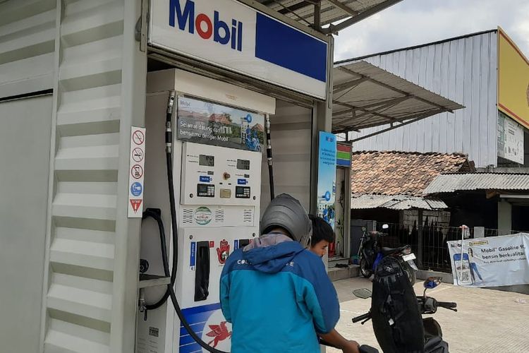 SPBU mini, BBM RON 92, indomobil station, Jumpa SPBU Mini Mobil Indostation di Mekarsari, Jual Bensin RON 92