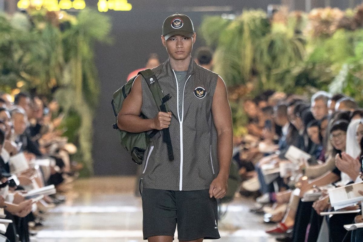 Tim Indonesia, Mills, Didit Hediprasetyo Foundation, Komite Olimpiade Indonesia, NOC Indonesia, Raja Sapta Oktohari, SEA Games 2025, tim Indonesia, sea games 2025 thailand, jersey indonesia SEA Games 2025, Tim Indonesia Rilis Jersey SEA Games 2025: Padukan Keindahan Alam Nusantara dan Misi Kemanusiaan