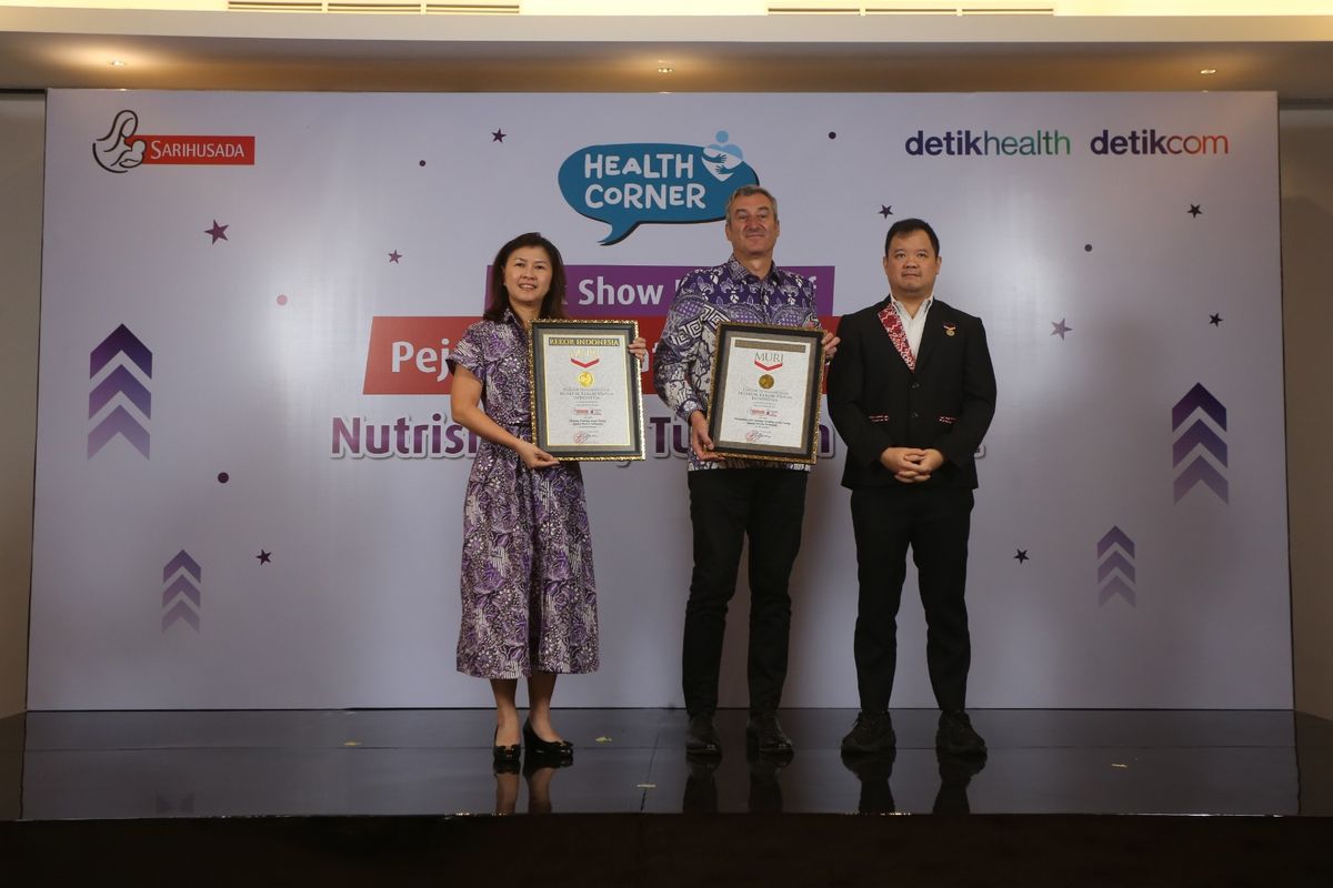 Sarihusada Generasi Mahardhika, rekor MURI, Stunting, Sarihusada Pecahkan 2 Rekor MURI Lewat Skrining Stunting, Dorong Orangtua Pantau Berat Badan Anak