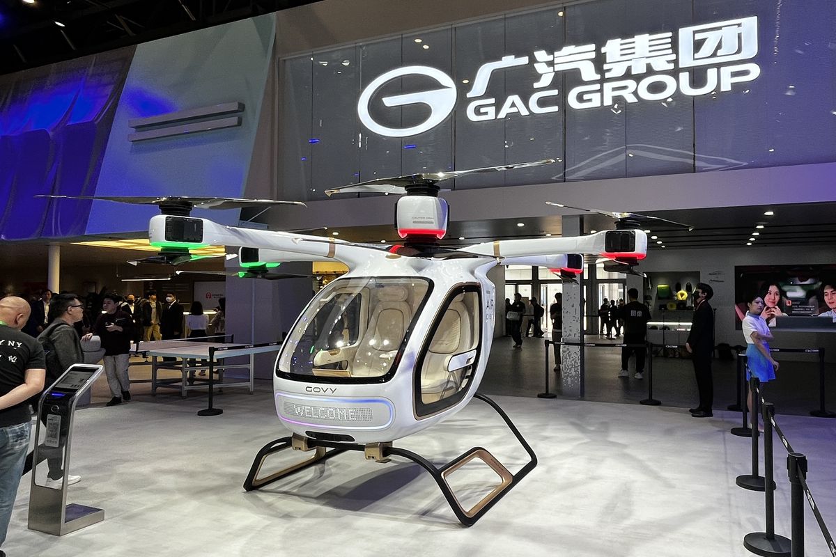 Mobil terbang, GAC Pamer Kendaraan Terbang di Beijing Auto Show 2026