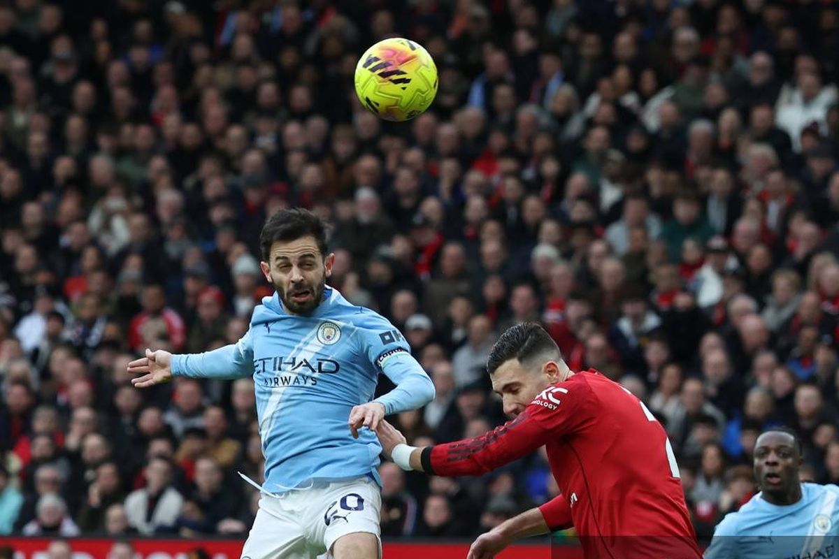 Man United, Man City, Live Hasil Man United Vs Man City 0-0: Gol Amad Diallo Dianulir