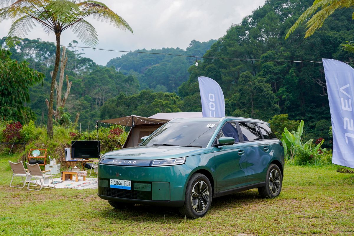 Jaecoo Indonesia, SUV kompak, J5 EV, kendaraan listrik, Suasana Interior Jaecoo J5 EV: SUV Listrik Baru di Indonesia, Interior Lapang , Minim Tombol Fisik, Baris Kedua , Teknologi J5 EV