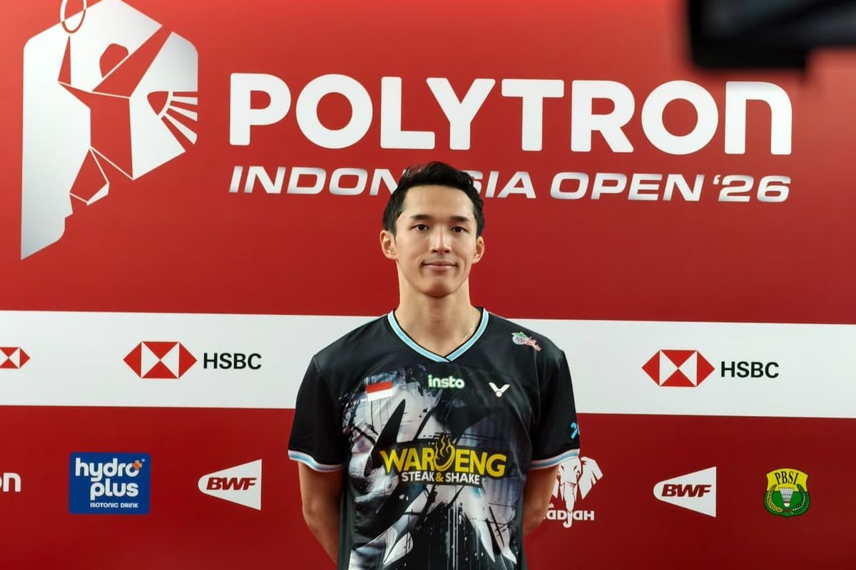 Polytron Indonesia Open 2026, Jonatan Christie, BWF World Tour, Kata-kata Jonatan Christie Usai Tumbang di Final Polytron Indonesia Open 2026