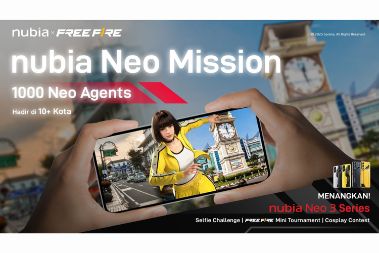 Smartphone, Nubia, Nubia Neo Mission, Nubia Neo 3 Series, Nubia Gelar Kompetisi, DKI Jakarta, Jawa Barat, Jawa Timur, Kalimantan Timur, Sulawesi Utara, Sulawesi Selatan, Sumatera Utara, Sumatera Selatan