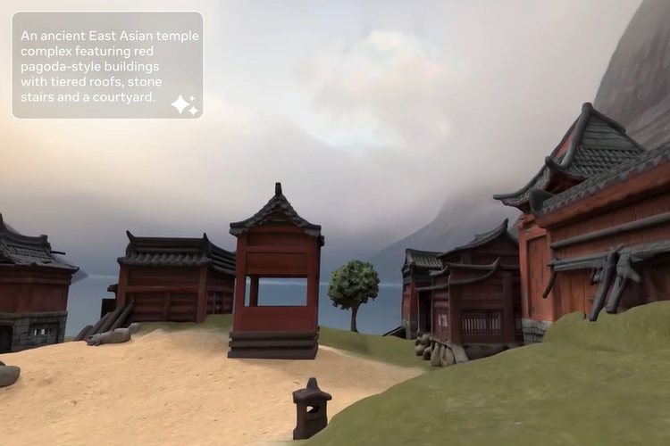 dunia virtual, Meta, WorldGen, meta, Meta Kenalkan WorldGen, Tool AI untuk Bikin Dunia 3D dalam Hitungan Menit