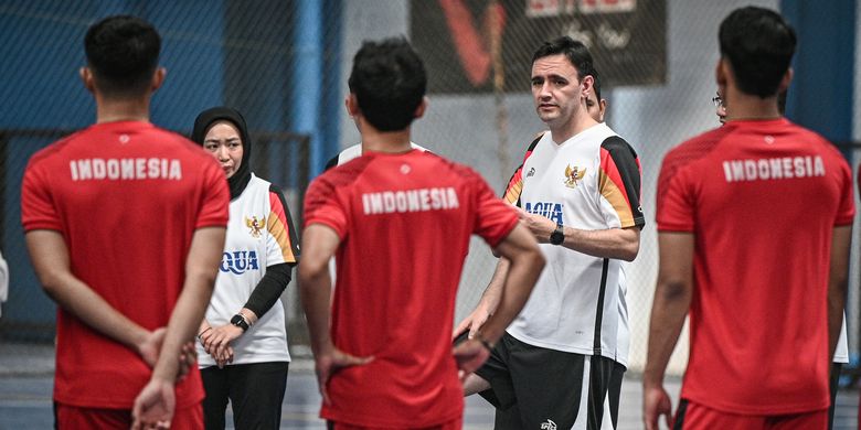 Timnas, Indonesia, Hector Souto, Timnas Futsal, Malaysia, SEA Games, Timnas Futsal Indonesia, SEA Games 2025, Hector Souto Optimistis Jelang Timnas Futsal Indonesia Lawan Thailand