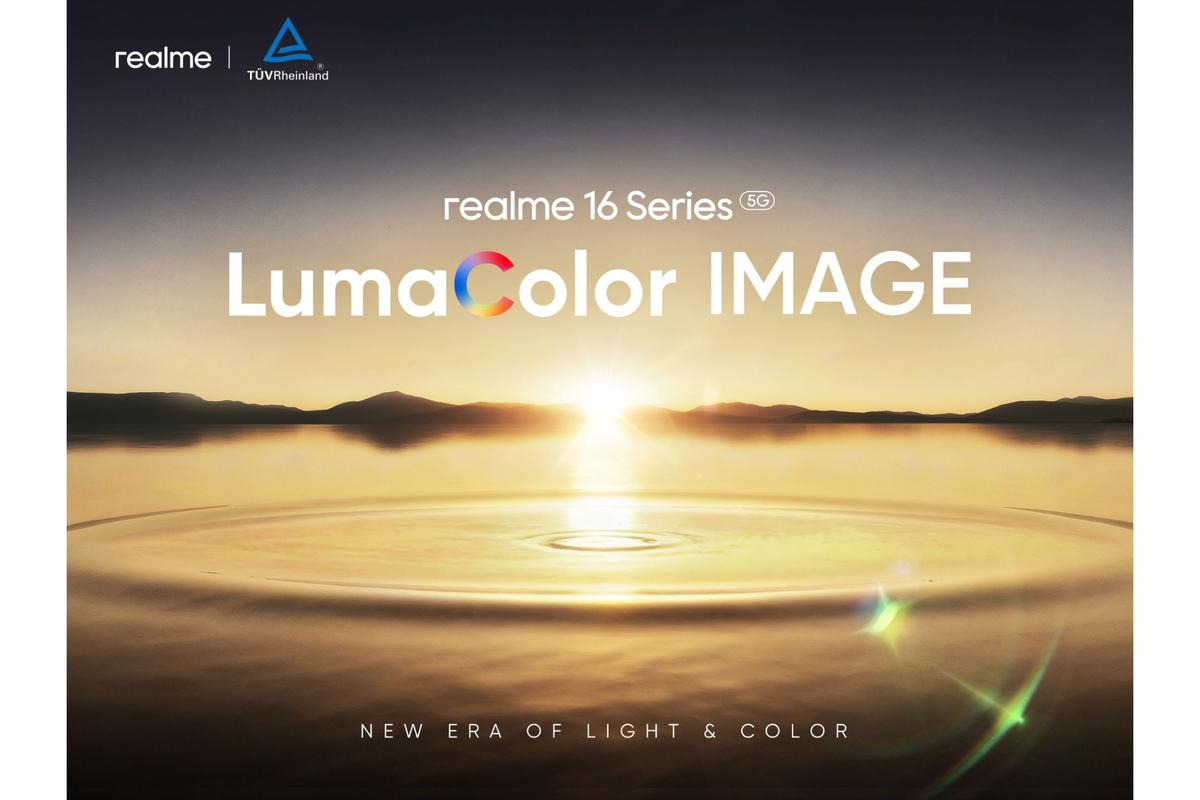 LumaColor Image, Realme, Teknologi Kamera LumaColor Image Siap Debut di Realme 16 Series 5G