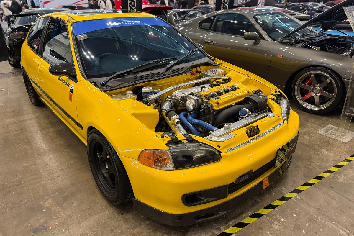 modifikasi, Honda, Honda Civic Estilo, Honda Civic Estilo Bergaya Spoon, Performa Garang Bergaya JDM