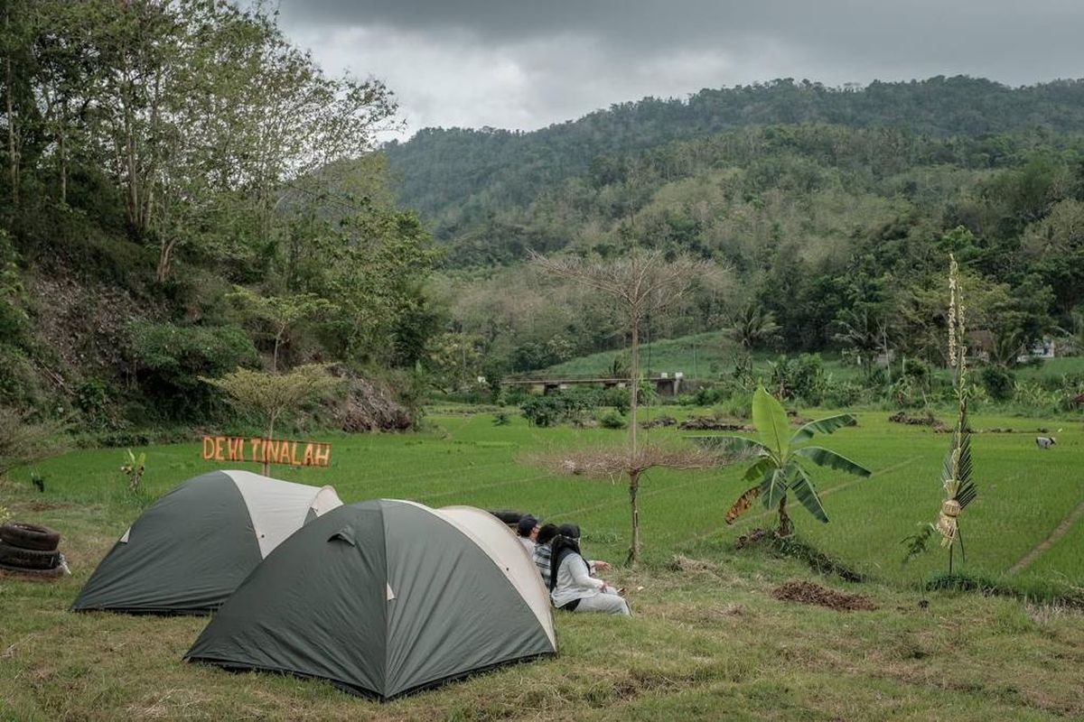 yogyakarta, Desa Wisata Tinalah, Desa Wisata di Kulonprogo, Trekking Santai di Desa Tinalah Kulon Progo, Ada Jalur 