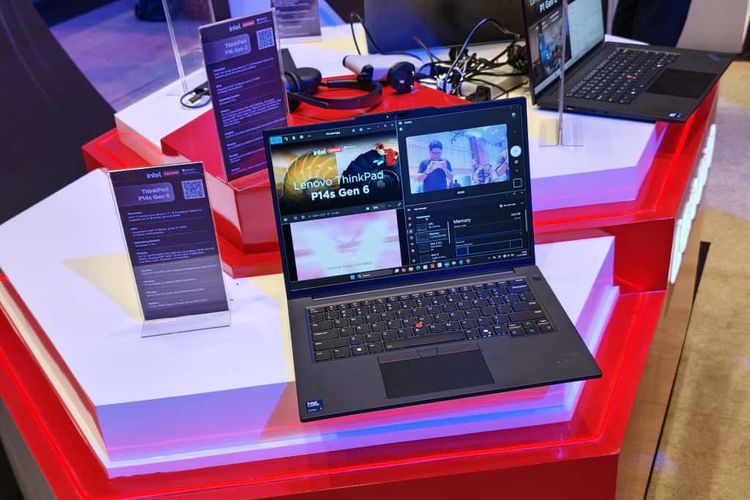 laptop workstation, Lenovo, Laptop Workstation, Laptop Workstation Lenovo ThinkPad P1 Gen 8 dan ThinkPad P14s Gen 6 Resmi di Indonesia