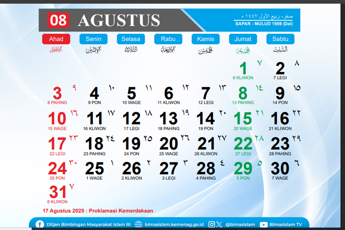 Kalender Agustus 2025, libur nasional, kalender Agustus 2025, Libur Nasional, Long Weekend, long weekend, akhir pekan, Long weekend, Sisa Libur Nasional 2025, libur nasional kalender Agustus 2025, sisa libur nasional 2025, Libur Nasional Kalender Agustus 2025, Libur Nasional Kalender Agustus 2025 Jatuh di Akhir Pekan, Apakah Ada Long Weekend?, Kalender Agustus 2025 Libur Nasional , Libur Tanggal Merah Minggu Agustus 2025 , Kalender Agustus 2025 Long Weekend, Sisa Libur Nasional 2025 , Sisa Cuti Bersama 2025 