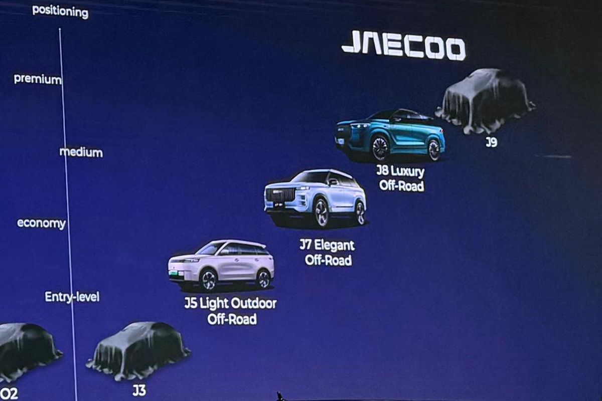 Jaecoo, Jaecoo J3, Jaecoo J9, Jaecoo Siapkan Dua SUV Baru, J3 dan J9