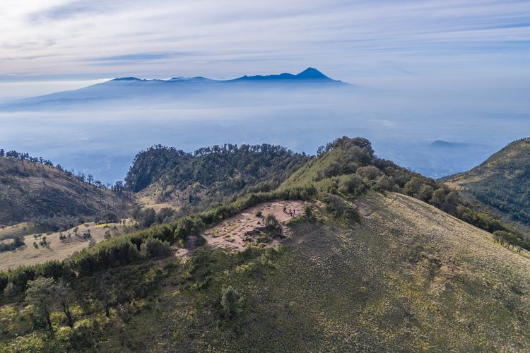pendaki gunung buthak, pendakian Gunung Buthak, pendakian gunung butak via panderman, Barang Pendaki Gunung Buthak via Kota Batu Kini Dicek, Sampah Wajib Dibawa Turun