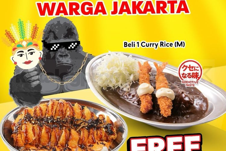 promo makanan hut jakarta, promo makanan hari ini, HUT Jakarta 2025, promo makanan hut jakarta 2025, promo makanan hari ini di jakarta, 7 Promo Makanan Spesial HUT ke-498 Kota Jakarta, Ada yang Cuma Modal KTP, 1. Cupbop Indonesia, 2. Go! Go! Curry!, 3. Hokben, 4. Shake Shake, 5. Abuba Steak, 6. Burger Bangor, 7. The People's Cafe