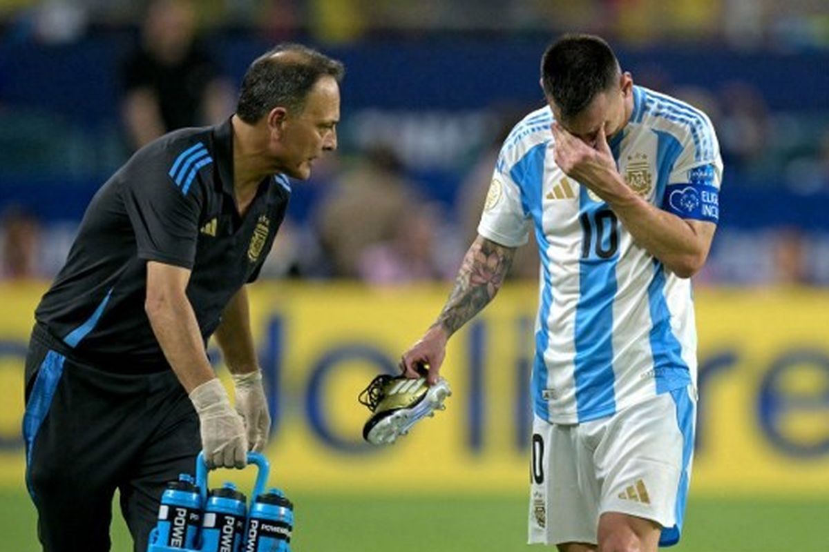 Lionel Messi, Argentina, Lionel Scaloni, Inter Miami, Piala Dunia, Emiliano Martinez, Piala Dunia 2026: Lionel Scaloni Akui Lionel Messi Tidak Akan Fit 100 Persen