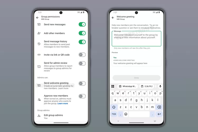 WhatsApp, WhatsApp Siapkan Fitur Sambutan Grup, Tak Perlu Lagi “Mohon Bimbingannya”