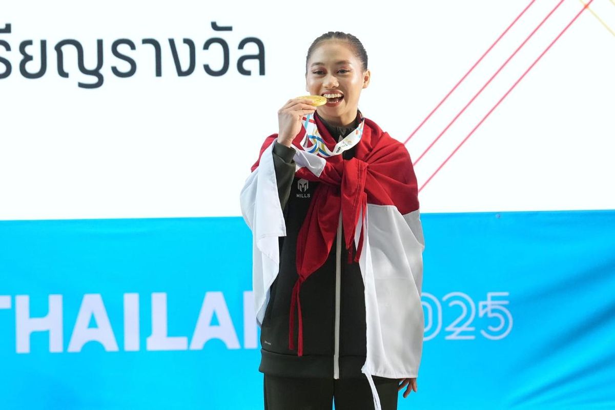 Patricia Geraldine, wushu, SEA Games 2025, Kemenpora, Wushu Indonesia, Patricia Geraldine, Debutan Wushu Indonesia yang Bersinar di SEA Games 2025