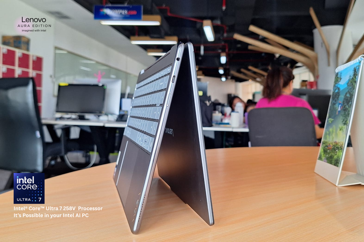 laptop, Lenovo Yoga 9i 2-in-1 Aura Edition, Lenovo Aura Edition, Personal branding, personal branding, Intel Core Ultra, laptop premium, lenovo aura edition, Lenovo Yoga 9i 2-in-1 Aura Edition, Laptop Premium Berteknologi AI Penunjang Profesionalitas