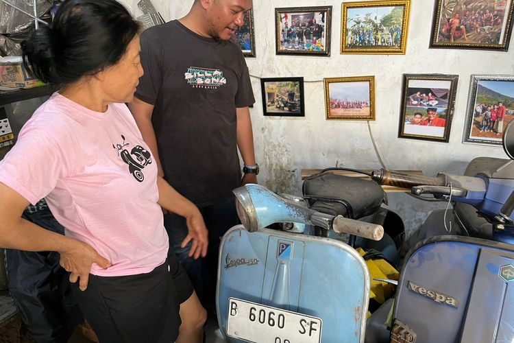 Aphin Garage, Montir Wanita Tangguh: Kisah Aphin dan Vespa Klasik