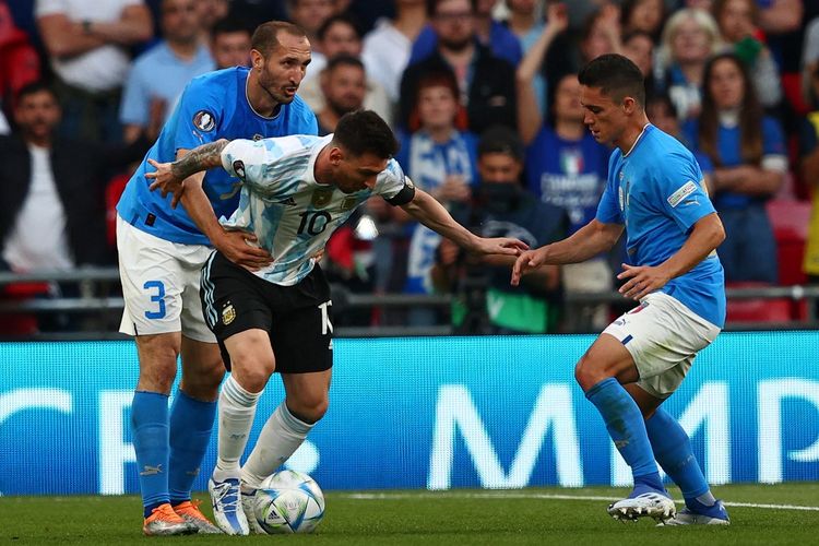 Finalissima, Spanyol vs Argentina, Lionel Messi, timnas Argentina, Finalissima 2026 Batal, Lionel Messi Disebut Tidak Terlibat dalam Keputusan